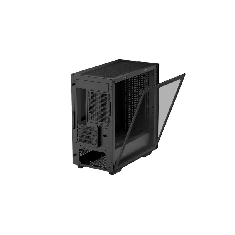 PC-kotelo DeepCool CH370 Mini Tower — microATX/Mini-ITX, karkaistu lasi, tuki jopa 32 cm GPU:lle