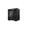 PC-kotelo DeepCool CH370 Mini Tower — microATX/Mini-ITX, karkaistu lasi, tuki jopa 32 cm GPU:lle