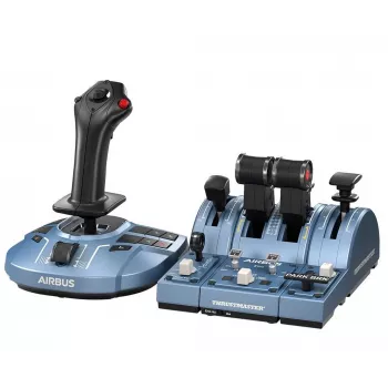 Thrustmaster TCA Captain Pack X Airbus Edition musta, harmaa USB-joystick + työntöregulaattori analoginen PC, Xbox