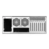 SilverStone SST-RM44 4U räkkiasennettava palvelinkotelo, SSI-EEB/SSI-CEB/ATX, musta