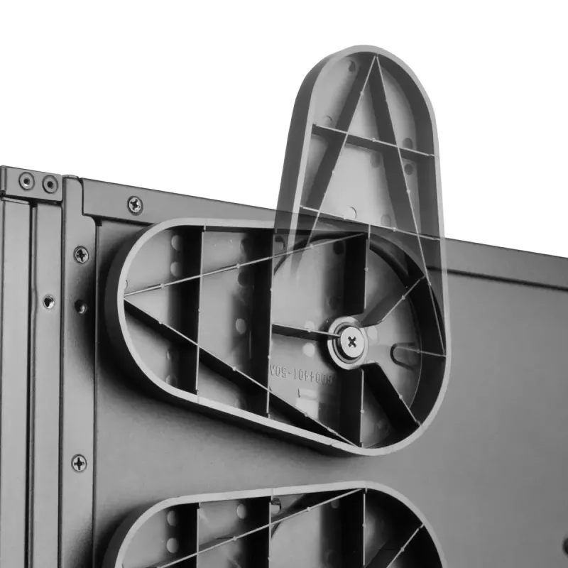 SilverStone SST-RM44 4U räkkiasennettava palvelinkotelo, SSI-EEB/SSI-CEB/ATX, musta