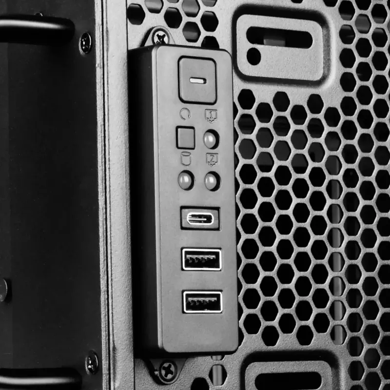 SilverStone SST-RM44 4U räkkiasennettava palvelinkotelo, SSI-EEB/SSI-CEB/ATX, musta