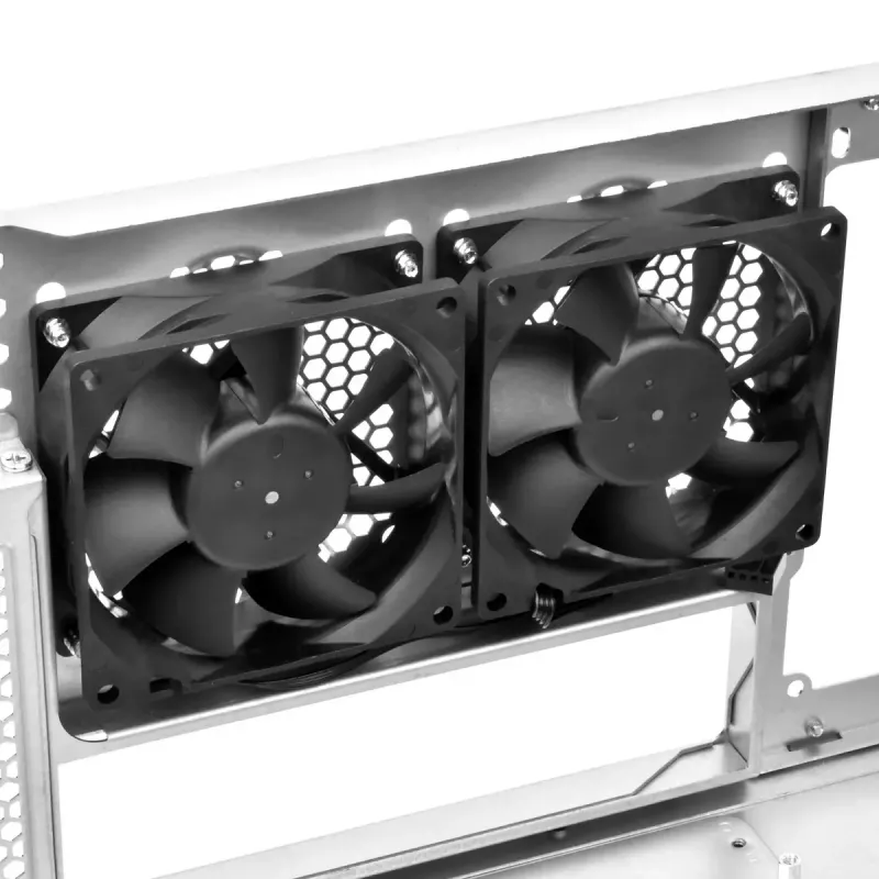 SilverStone SST-RM44 4U räkkiasennettava palvelinkotelo, SSI-EEB/SSI-CEB/ATX, musta