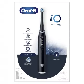 Oral-B iO 6 värähtelevä hammasharja aikuisille musta