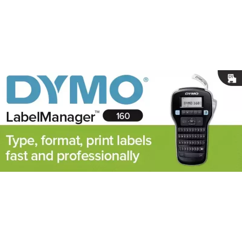 Tarratulostin DYMO LabelManager 160 QWERTZ