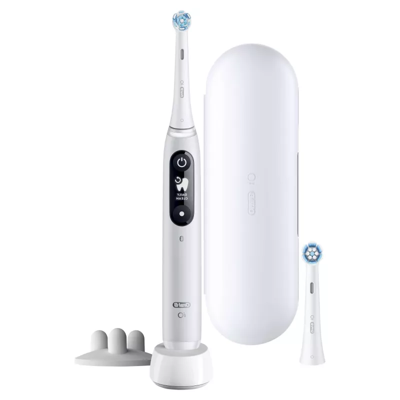 Oral-B iO 6 aikuisten värähtelevä hammasharja valkoinen