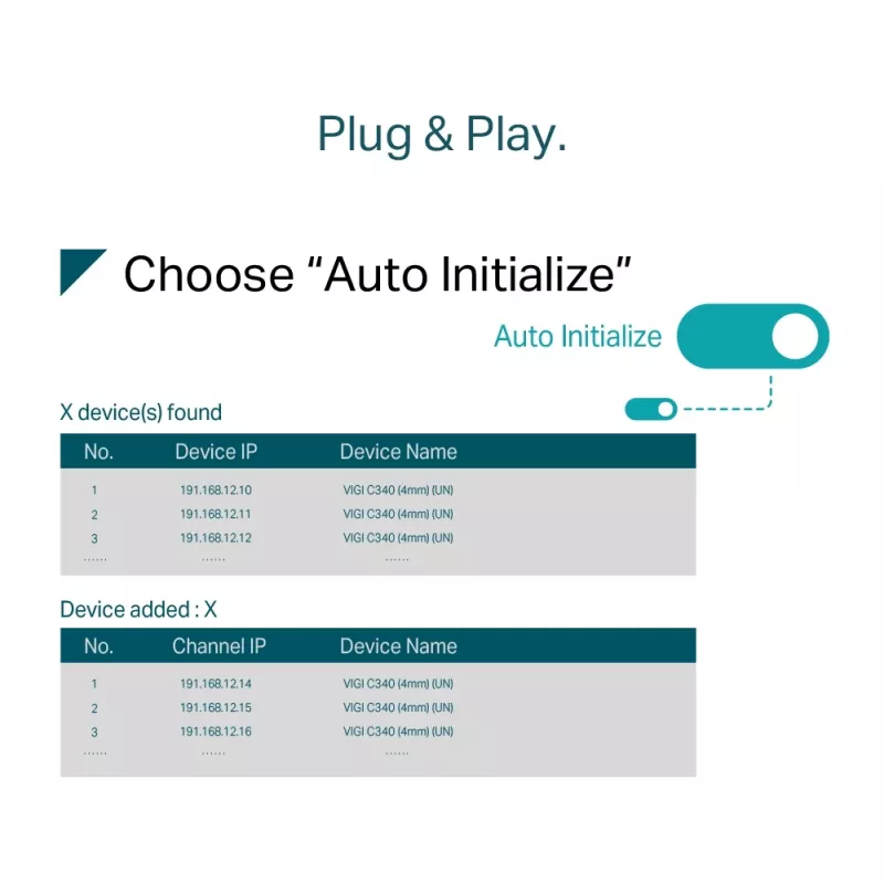 TP-Link VIGI 4-kanavainen PoE+ verkkotallennin