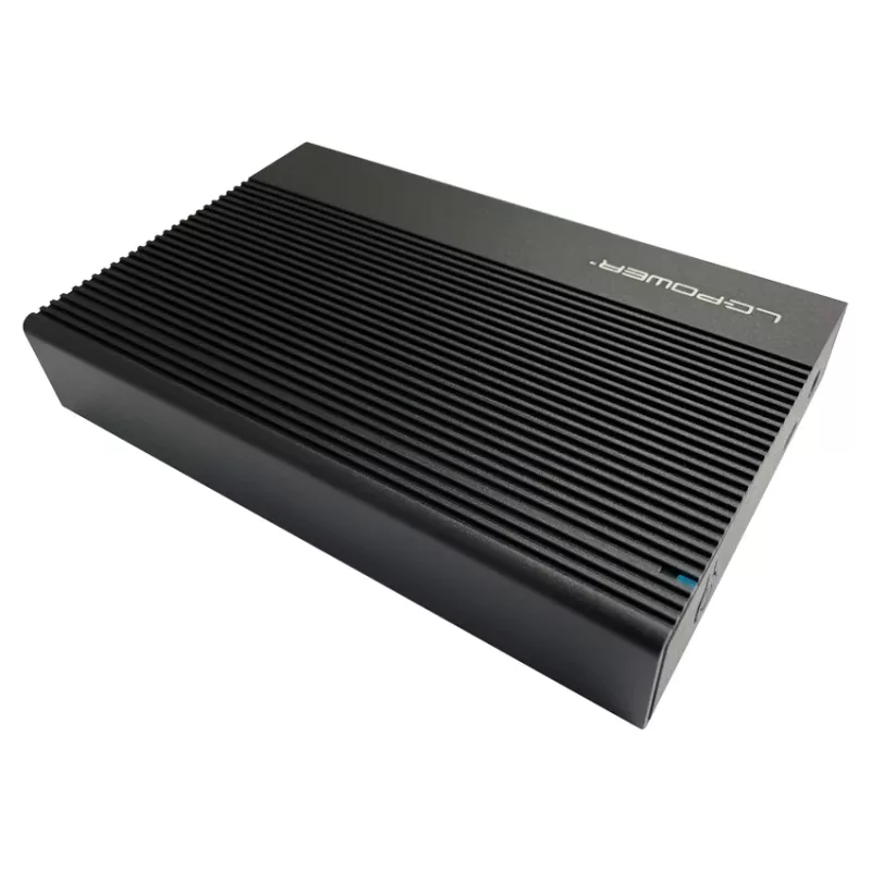 HDD/SSD-kotelo LC-Power LC-35U3-C 3,5 inch musta USB Type-C 6 Gbit/s