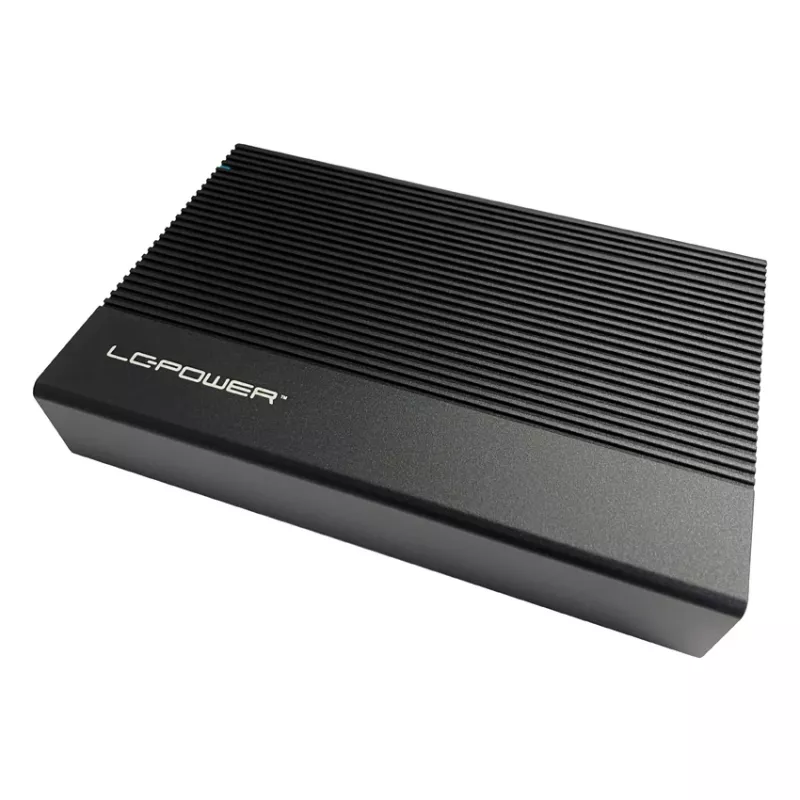HDD/SSD-kotelo LC-Power LC-35U3-C 3,5 inch musta USB Type-C 6 Gbit/s