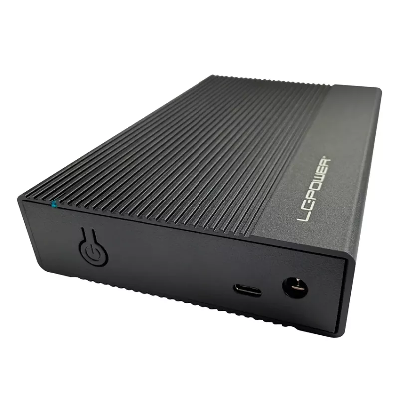 HDD/SSD-kotelo LC-Power LC-35U3-C 3,5 inch musta USB Type-C 6 Gbit/s