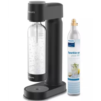 Hiilihapotin Philips muovi musta 1L PET-pullo