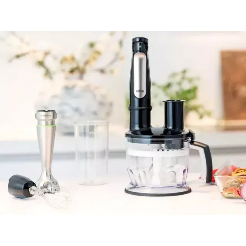 Braun MultiQuick 7 MQ 7075X 1,5 L -tehosekoitin 1000 W musta