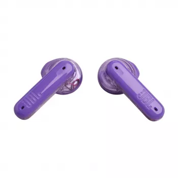 JBL Tune Flex Ghost Edition Headset True Wireless Stereo (TWS) in-ear-kuulokkeet puheluihin/musiikkiin Bluetooth violetti, läpinäkyvä
