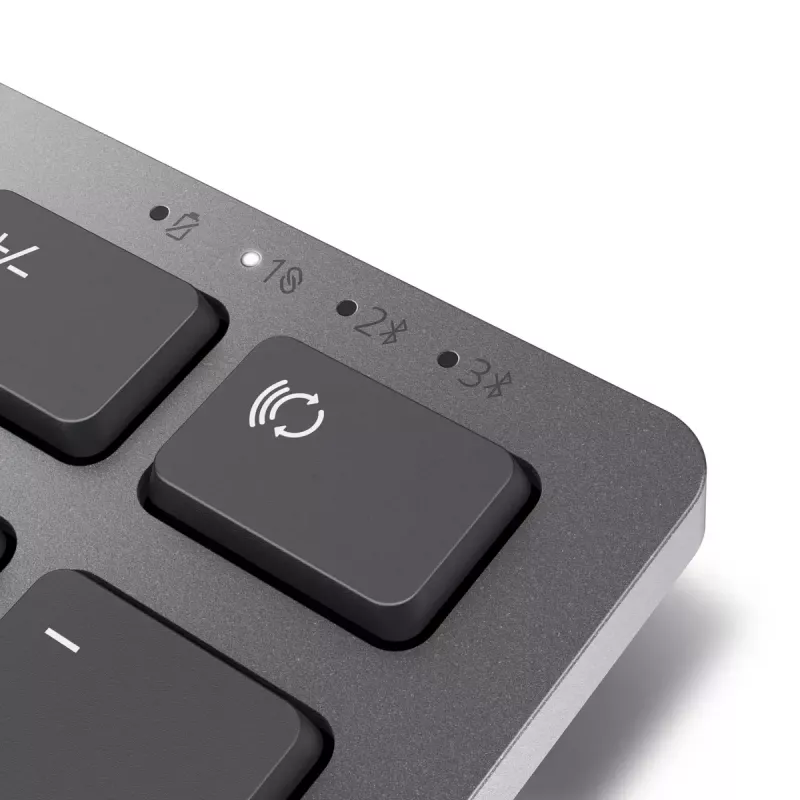 Näppäimistö DELL KB700 Office Bluetooth QWERTY US International harmaa