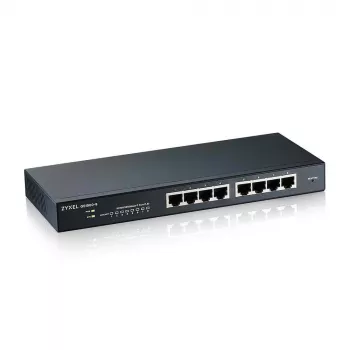 Zyxel GS1900-8 Managed L2 Gigabit Ethernet (10/100/1000) musta