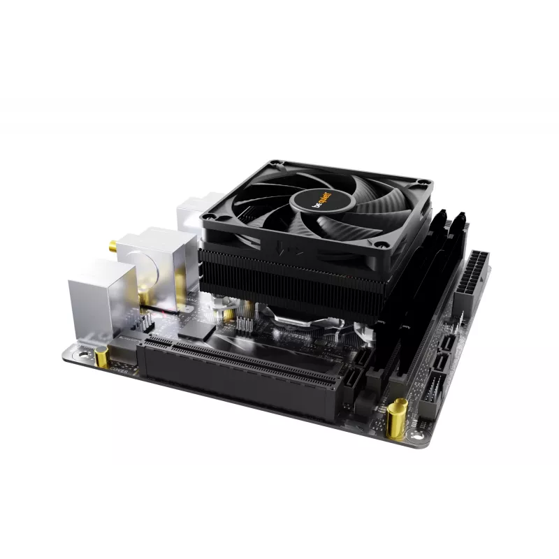 Air cooler be quiet! Pure Rock LP 9,2 cm musta 2500 RPM Rifle bearing
