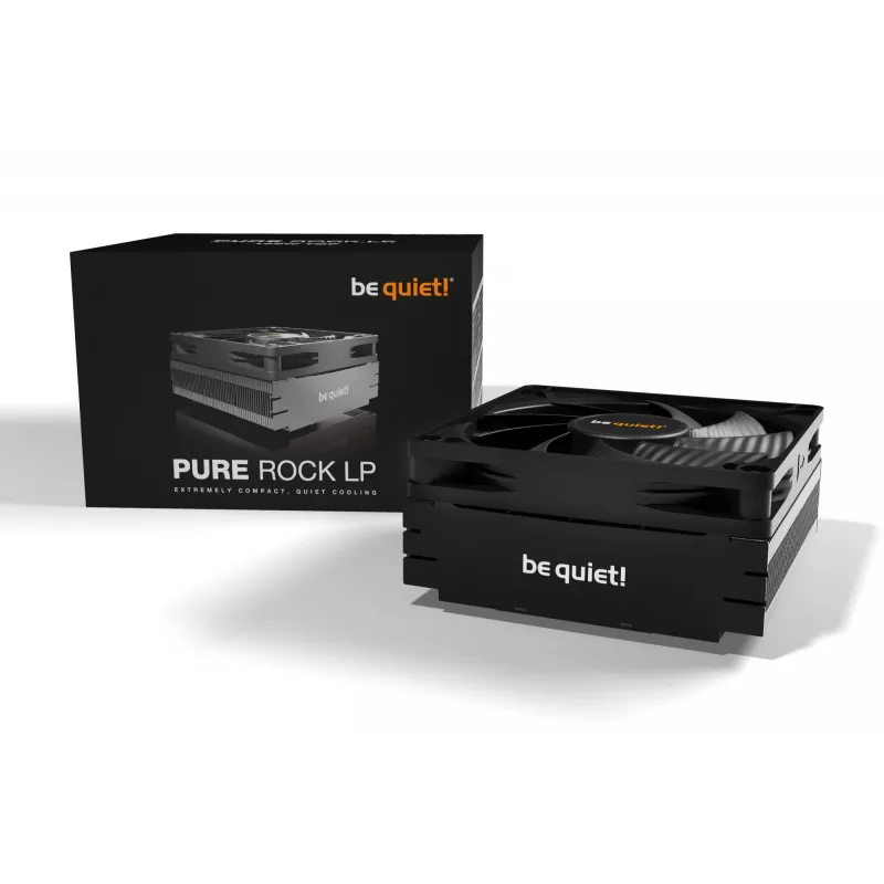 Air cooler be quiet! Pure Rock LP 9,2 cm musta 2500 RPM Rifle bearing