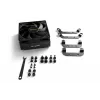 Air cooler be quiet! Pure Rock LP 9,2 cm musta 2500 RPM Rifle bearing