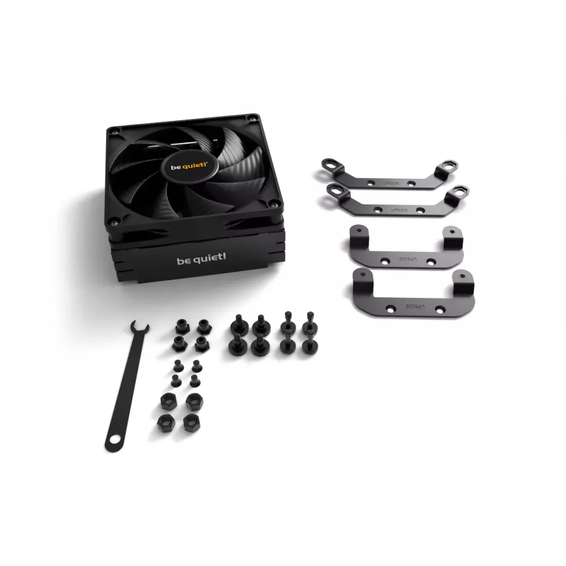 Air cooler be quiet! Pure Rock LP 9,2 cm musta 2500 RPM Rifle bearing