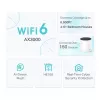 Mesh-reititin TP-Link AX3000 dualband 2,4 GHz 5 GHz Wi-Fi 6