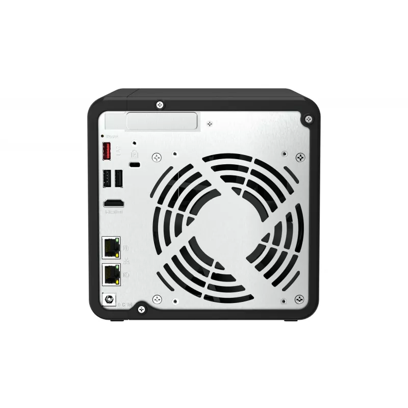 QNAP TS-464 NAS Tower Intel® Celeron® N5095 8 GB DDR4 0 TB QNAP QTS musta
