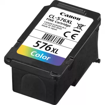 Canon CL-576XL mustepatruuna 1 kpl alkuperäinen High (XL) Yield magenta, keltainen, syaani