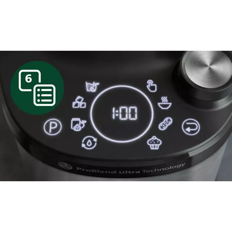 Philips 7000 -sarjan yleiskone HR3760/00 musta metalli
