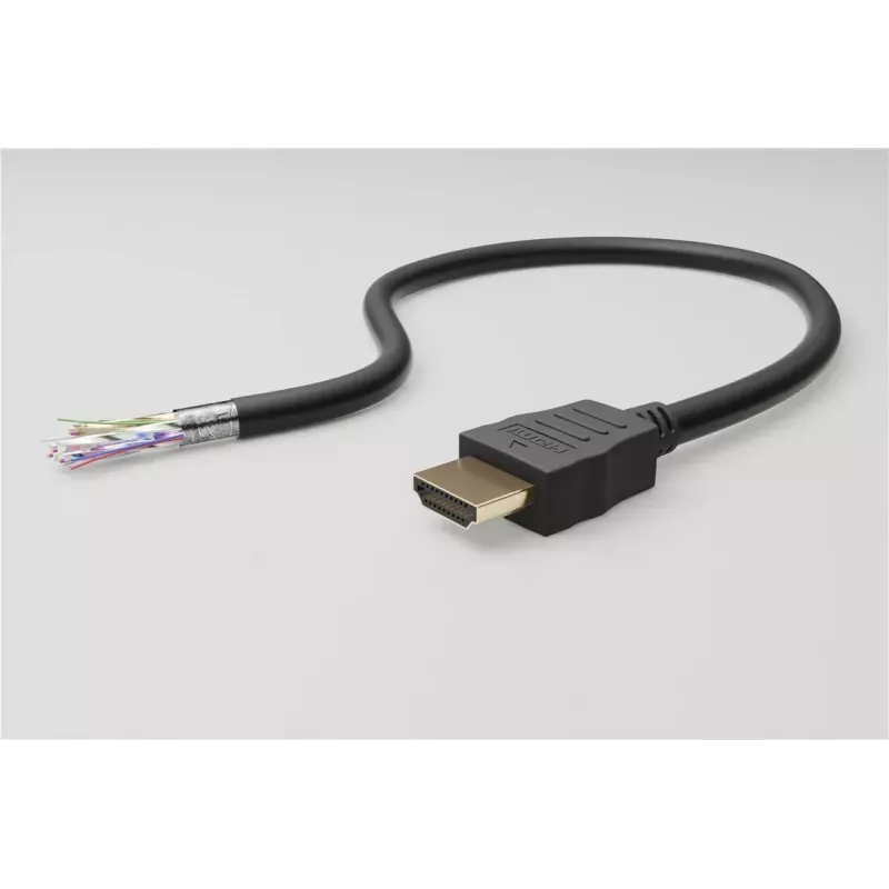 HDMI-kaapeli Wentronic 61263 0,5 m tyyppi A uros 18 Gbit/s musta