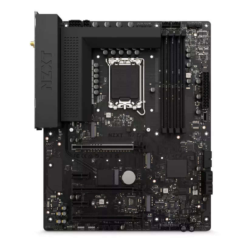 NZXT emolevy N7 Z790 Intel Z790 4 x DDR5 ATX musta