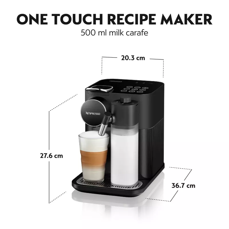 De’Longhi Nespresso Gran Lattissima kahvinkeitin, Sophisticated Darks