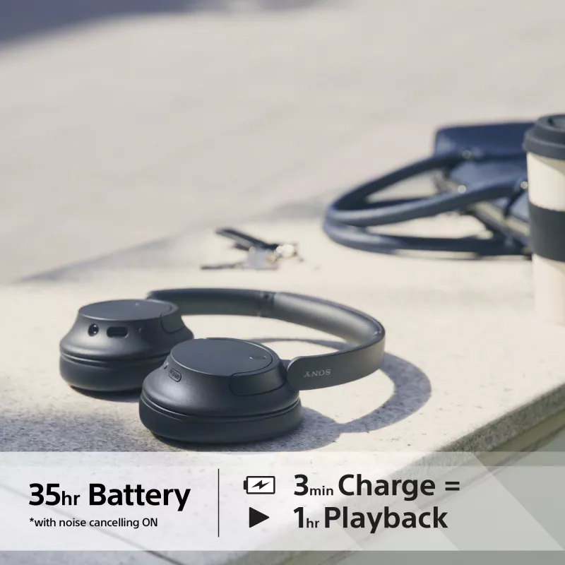 Sony WH-CH720N langattomat melua vaimentavat kuulokkeet, musta (WHCH720NB.CE7)