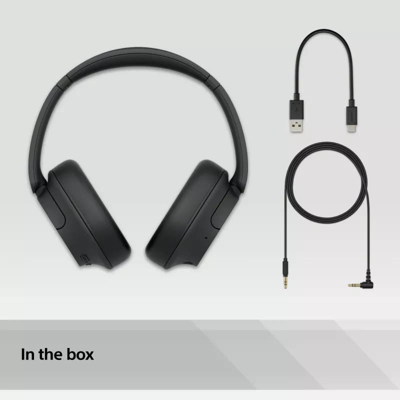 Sony WH-CH720N langattomat melua vaimentavat kuulokkeet, musta (WHCH720NB.CE7)