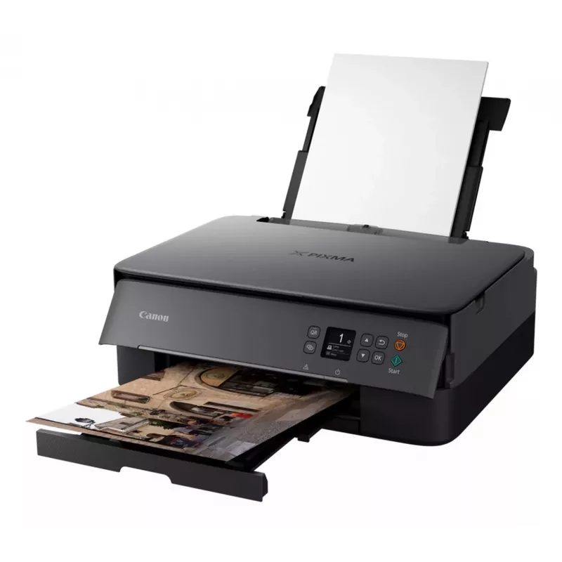 Canon PIXMA TS5350i 3-in-1 värimustesuihku-monitoimitulostin, A4, 4800 x 1200 DPI, Wi-Fi, kaksipuolinen tulostus, musta