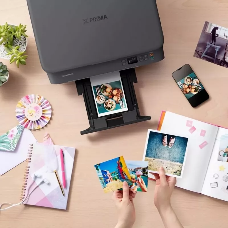 Canon PIXMA TS5350i 3-in-1 värimustesuihku-monitoimitulostin, A4, 4800 x 1200 DPI, Wi-Fi, kaksipuolinen tulostus, musta