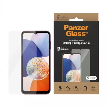 PanzerGlass Samsung Galaxy A14 A14 5G Ultra-Wide Fit näytönsuojakalvo naarmuuntumaton iskunkestävä