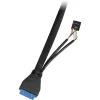 Inter-Tech IPC 3U-3508 tallennuspalvelinkotelo, 48,3 cm telineeseen 3U, ATX, SATA/SAS Hot-Swap, 2x 5,25 tuuman ulkoinen paikka, ilman virtalähdettä, musta