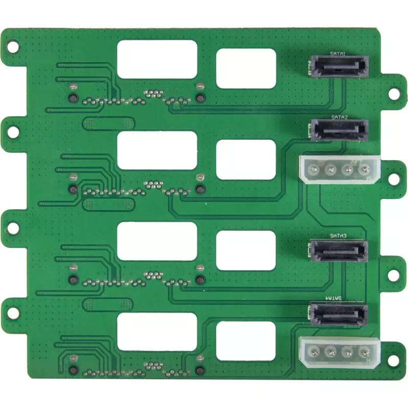 Inter-Tech IPC 3U-3508 tallennuspalvelinkotelo, 48,3 cm telineeseen 3U, ATX, SATA/SAS Hot-Swap, 2x 5,25 tuuman ulkoinen paikka, ilman virtalähdettä, musta