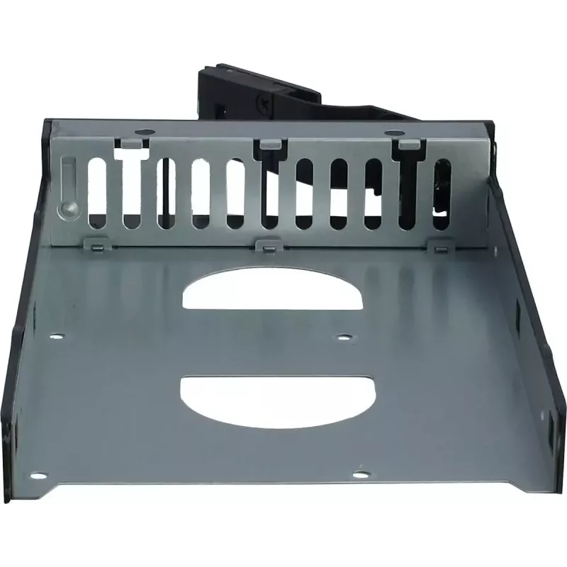 Inter-Tech IPC 3U-3508 tallennuspalvelinkotelo, 48,3 cm telineeseen 3U, ATX, SATA/SAS Hot-Swap, 2x 5,25 tuuman ulkoinen paikka, ilman virtalähdettä, musta
