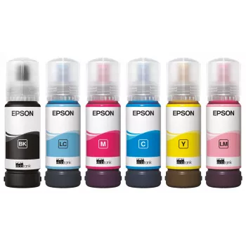 Epson 108 EcoTank mustepullo vaaleansininen