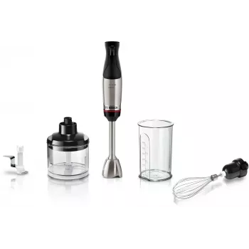 Bosch Serie 6 MSM6M622 tehosekoitin 0,6 L keittiökone 1000 W musta, ruostumaton teräs