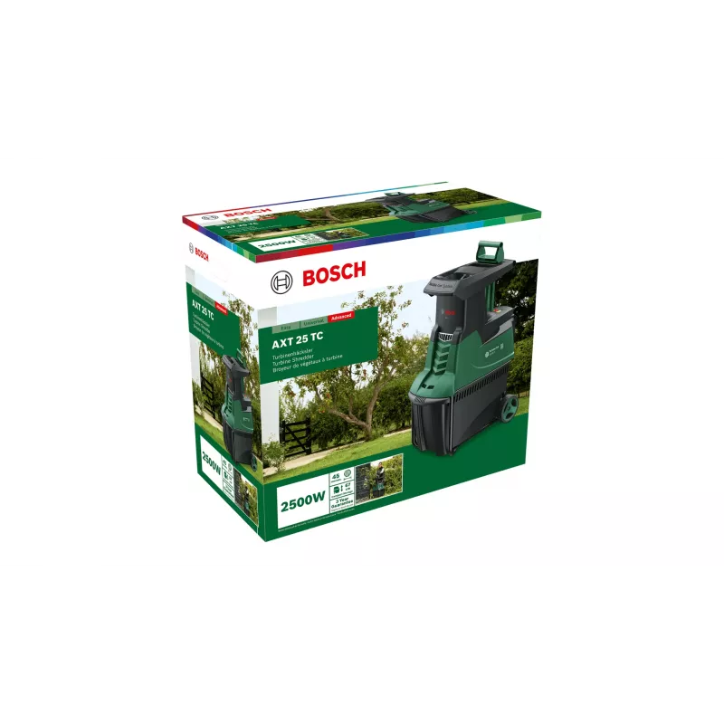 Bosch AXT 25 TC puutarhasilppuri 2500 W 53 L turbiini