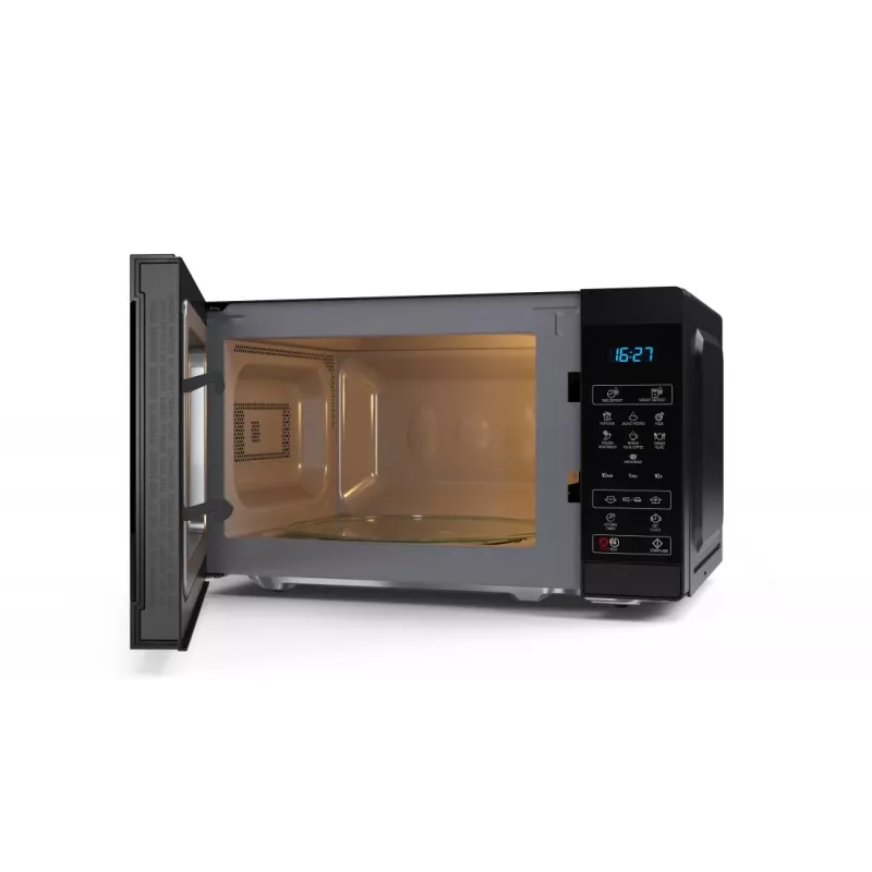 Sharp YC-MS02E-B mikroaaltouuni musta soolo-mikroaaltouuni työtaso 20 l 800 W