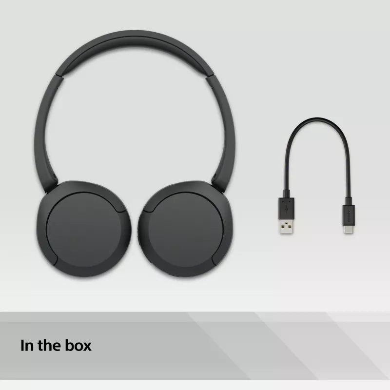 Sony WH-CH520 headset langaton panta puhelut/musiikki USB Type-C Bluetooth musta