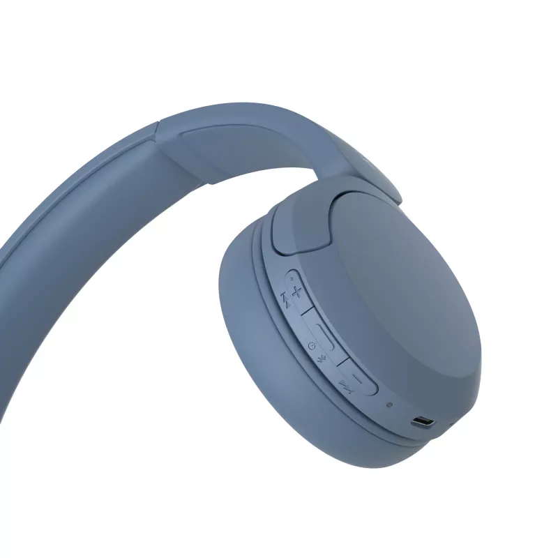 Sony WH-CH520 kuulokkeet langaton panta headset puhelut/musiikki USB Type-C sininen