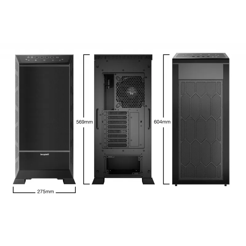 PC-kotelo be quiet! DARK BASE PRO 901 | Full Tower | musta