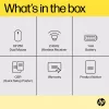 HP 250 Dual hiiri, molempikätinen, Bluetooth + USB Type-A, 1600 DPI, musta