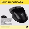 HP 250 Dual hiiri, molempikätinen, Bluetooth + USB Type-A, 1600 DPI, musta