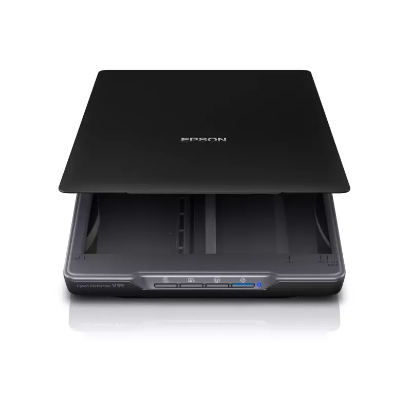 Tasoskanneri Epson Perfection V39II — A4, 4800 x 4800 DPI, CIS, USB-käyttöinen, musta