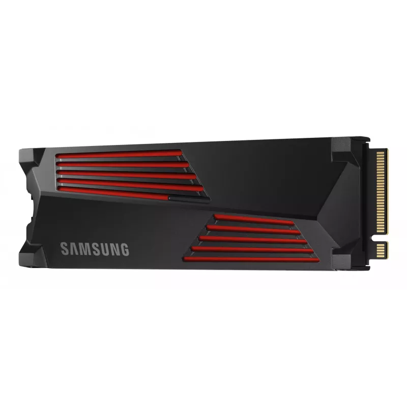 SSD-asema Samsung 990 PRO jäähdytyssiilillä 2000 GB M.2 2280 M.2 NVMe MZ-V9P2T0CW