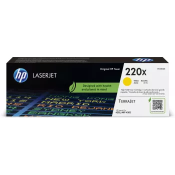 HP 220X keltainen alkuperäinen LaserJet-värikasetti